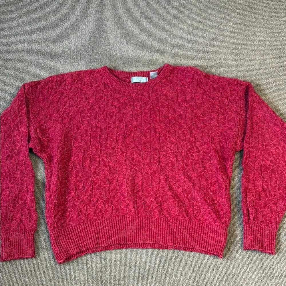 VINTAGE Christopher Hayes Sweater Mens X-Large Linen Cotton